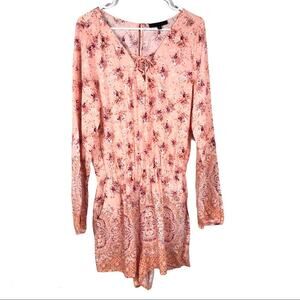 Sanctuary Brown Eyed Girl floral romper